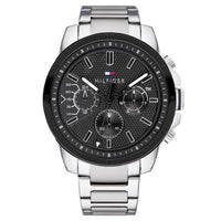 Chronograph Watch - Tommy Hilfiger 1791564 Men's Decker Silver Watch