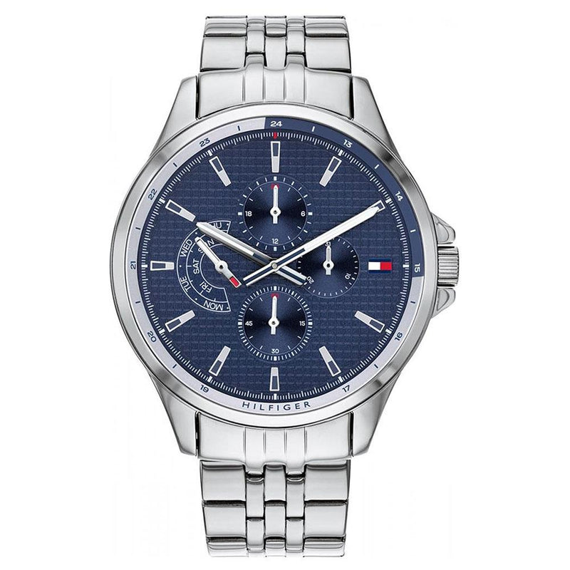 Chronograph Watch - Tommy Hilfiger 1791612 Men's Shawn Blue Chronograph Watch