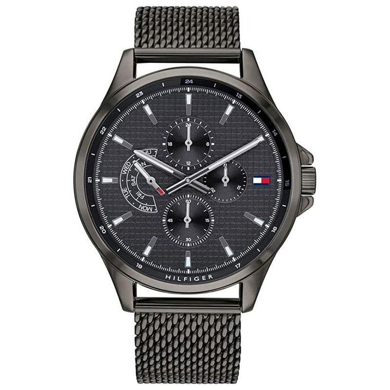 Chronograph Watch - Tommy Hilfiger 1791613 Men's Shawn Black Chronograph Watch