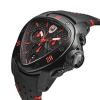 Chronograph Watch - Tonino Lamborghini T9SA Men's Black Spyder Chronograph Watch