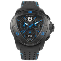 Chronograph Watch - Tonino Lamborghini T9SC Men's Black Spyder Chronograph Watch