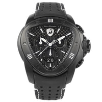 Chronograph Watch - Tonino Lamborghini T9SD Men's Black Spyder Chronograph Watch