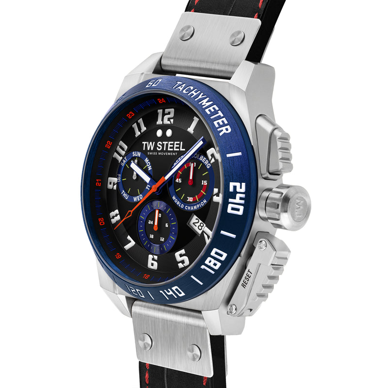 Chronograph Watch - TW Steel Men's Black Fast Lane Watch TW1019