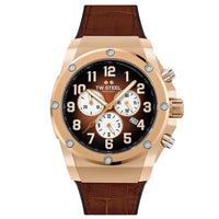 Chronograph Watch - TW Steel Men's Brown Ace Genesis Watch ACE132