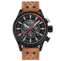 Chronograph Watch - TW Steel Men's Brown Swiss Volante Watch SVS209