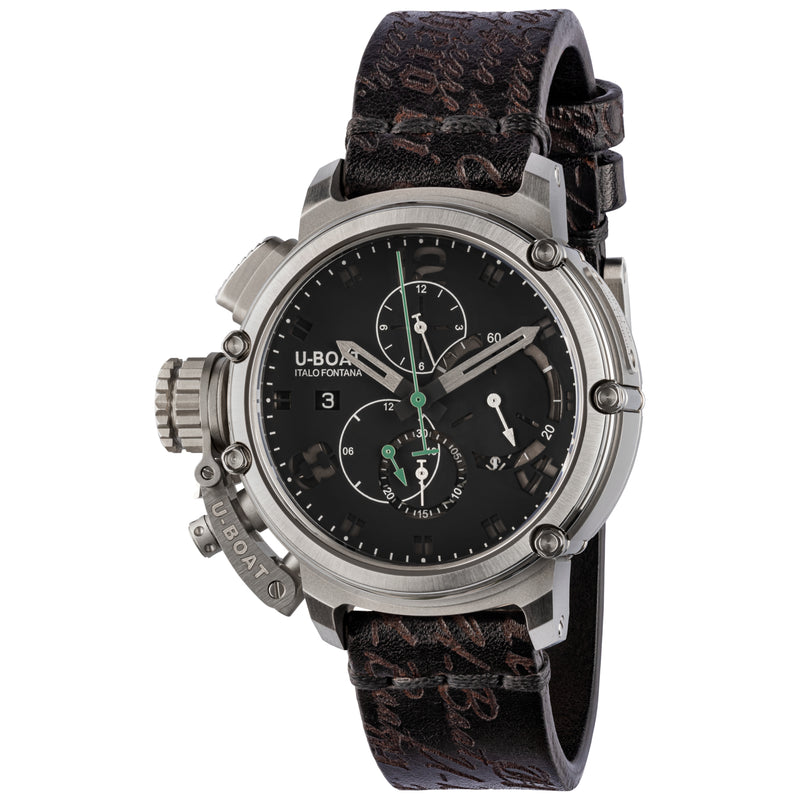 Chronograph Watch - U-Boat 8528 Men's Chimera Black Watch