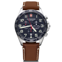 Chronograph Watch - Victorinox FieldForce Chrono Men's Brown Watch 241854