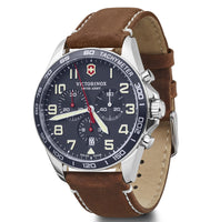 Chronograph Watch - Victorinox FieldForce Chrono Men's Brown Watch 241854