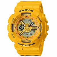 Digital Watch - Casio Baby-G Men's Yellow Watch BA-110XSLC-9AER