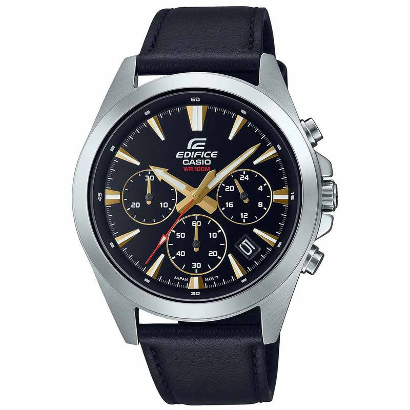 Digital Watch - Casio Edifice Men's Black Watch EFV-630L-1AVUEF