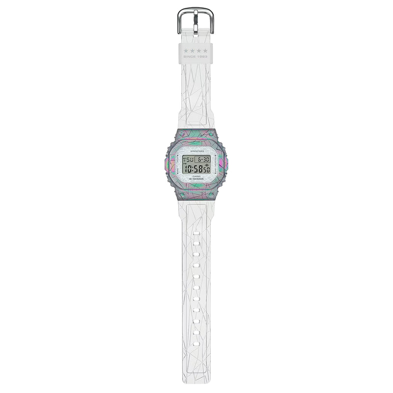 Digital Watch - Casio G-Shock 40th Anniversary Adventurer's Stone Ladies White Watch GM-S5640GEM-7ER