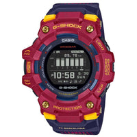 Digital Watch - Casio G-Shock Barcelona Men's Red Watch GBD-100BAR-4ER