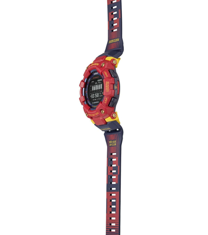 Digital Watch - Casio G-Shock Barcelona Men's Red Watch GBD-100BAR-4ER