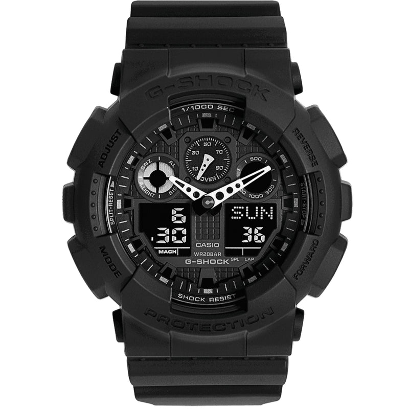 Digital Watch - Casio G-Shock Men's Black GA-100-1A1ER