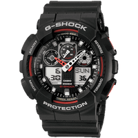 Digital Watch - Casio G-Shock Men's Black Watch GA-100-1A4ER