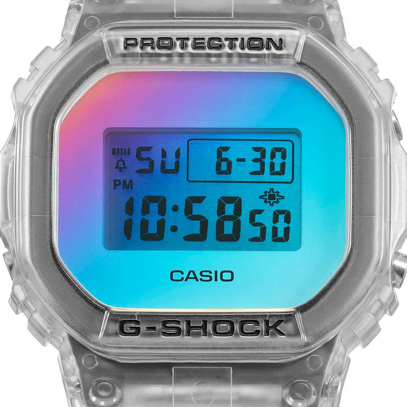 Digital Watch - Casio G-Shock Men's Transparent Watch DW-5600SRS-7ER