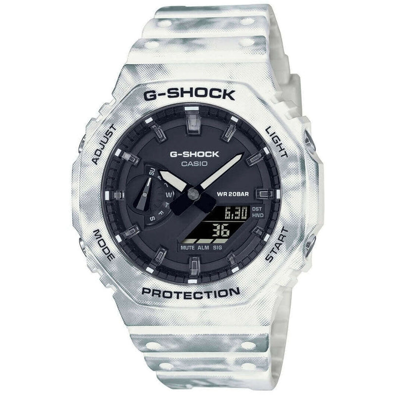 Digital Watch - Casio G-Shock Men's Transparent Watch GAE-2100GC-7AER