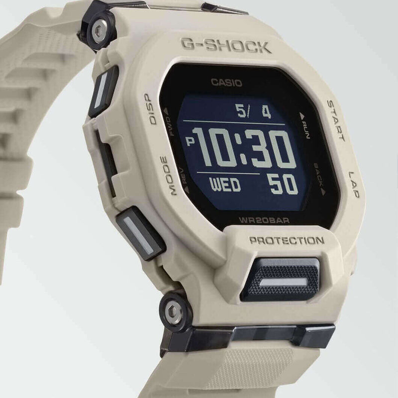 Digital Watch - Casio G-Shock Men's White Watch GBD-200UU-9ER