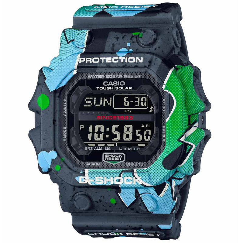 Digital Watch - Casio G-Shock Street Spirit Series Men's Black Watch GX-56SS-1ER