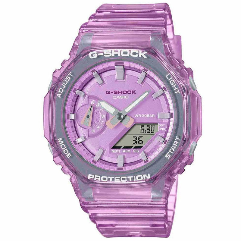 Digital Watch - Casio G-Shock Unisex Pink Watch GMA-S2100SK-4AER