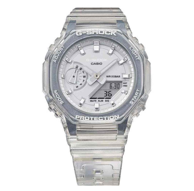 Digital Watch - Casio G-Shock Unisex Transparent Watch GMA-S2100SK-7AER