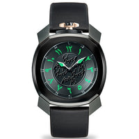 Gaga Milano Men's Black Frame One X Nadine Kanso Watch 7052