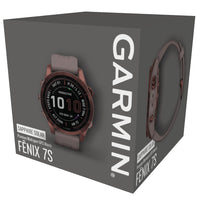 Smart Watch - Garmin Fenix® 7S Sapphire Solar Edition Dark Bronze Titanium Smartwatch 010-02539-29