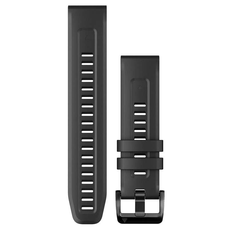 Strap - Garmin QuickFit® 22 Watch Bands Black Silicone 010-13111-00