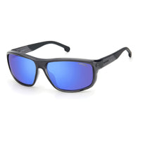 Sunglasses - Carrera 8038/ 09V 63Z0 Unisex Grey Blue Sunglasses