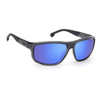 Sunglasses - Carrera 8038/ 09V 63Z0 Unisex Grey Blue Sunglasses