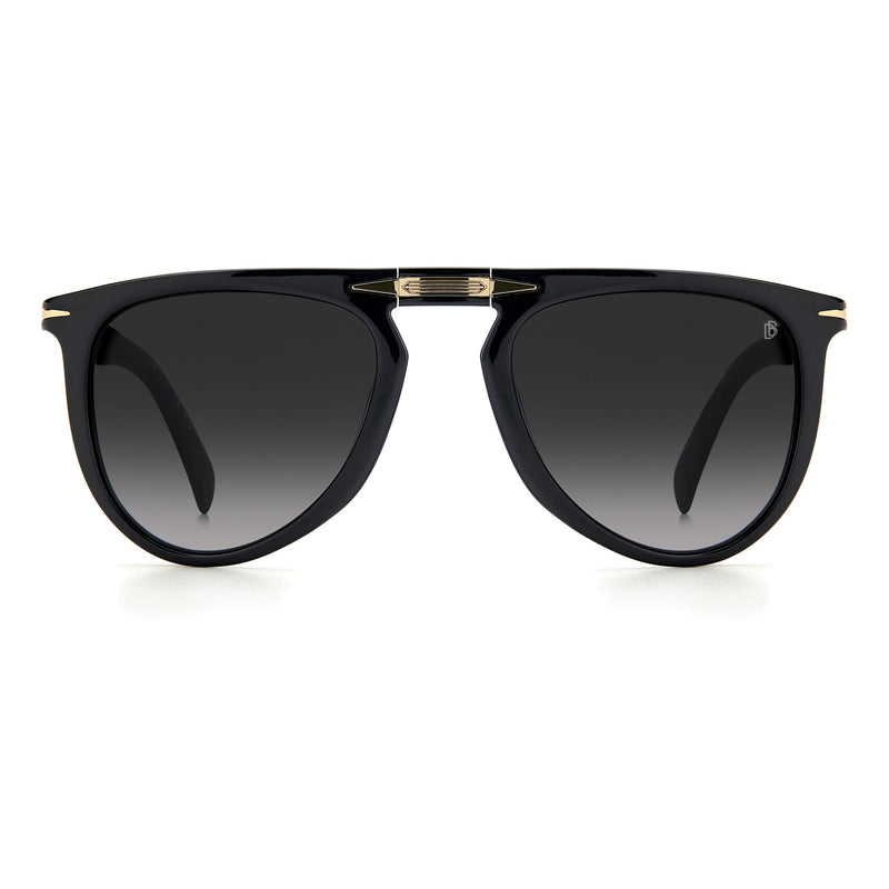 Sunglasses - David Beckham DB 1039/S/FD 2M2 549O Unisex Black Gold