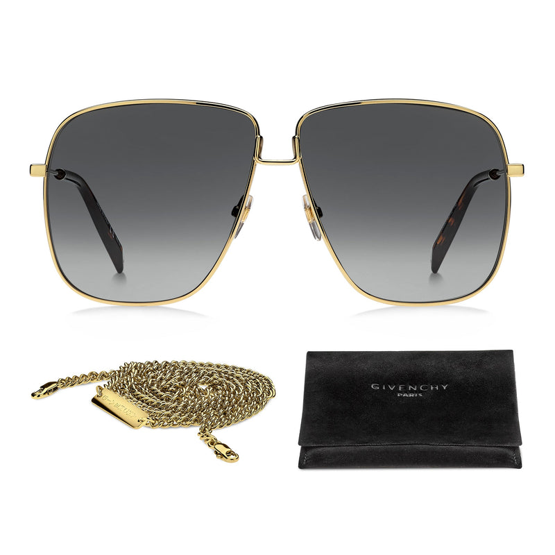 Sunglasses - Givenchy GV 7183/S J5G 639O Women's Gold Sunglasses