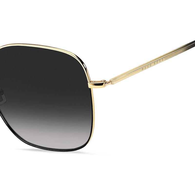 Sunglasses - Hugo Boss 1336/S RHL 589O Unisex Gold Black Sunglasses