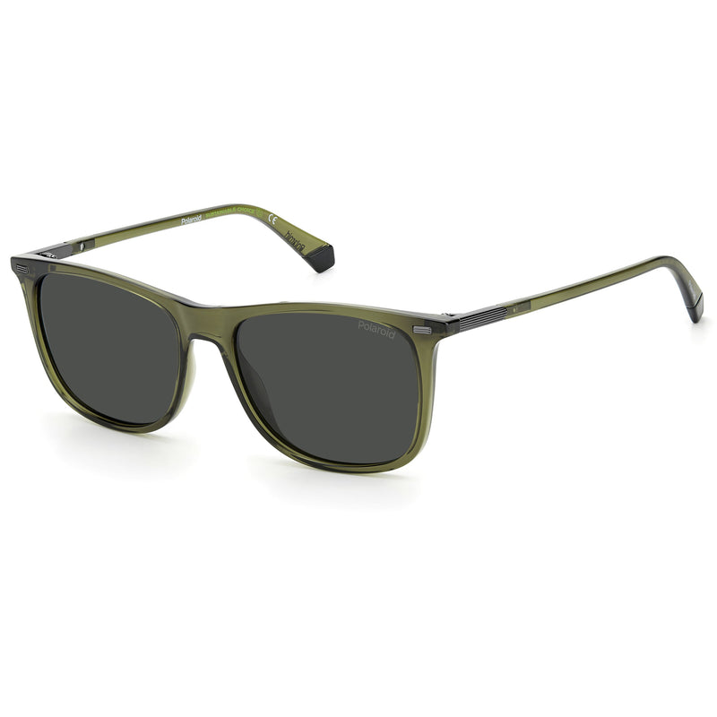 Sunglasses - Polaroid PLD 2109/S 4C3 55M9(PLD76) Ladies Green Sunglass