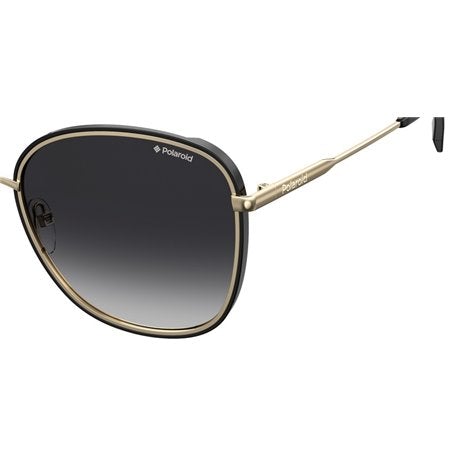 Sunglasses - Polaroid PLD 6117/G/S 2M2 61WJ Unisex Black Gold Sunglasses