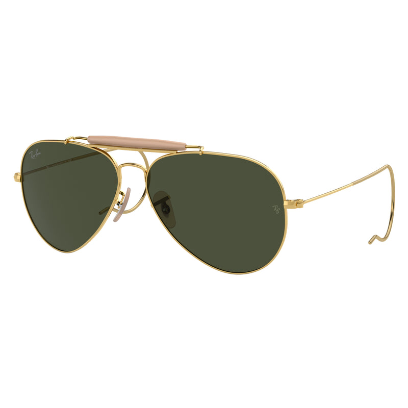 Sunglasses - Ray-Ban 0RB3030 W3402 58 (RB49) Unisex Outdoorsman Arista Sunglasses