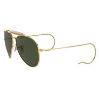 Sunglasses - Ray-Ban 0RB3030 W3402 58 (RB49) Unisex Outdoorsman Arista Sunglasses