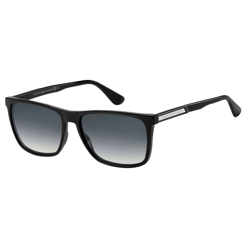 Sunglasses - Tommy Hilfiger TH 1547/S 807 579O Unisex Black Sunglasses