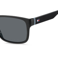 Sunglasses - Tommy Hilfiger TH 1718/S 08A 56IR Unisex Black Grey Sunglasses