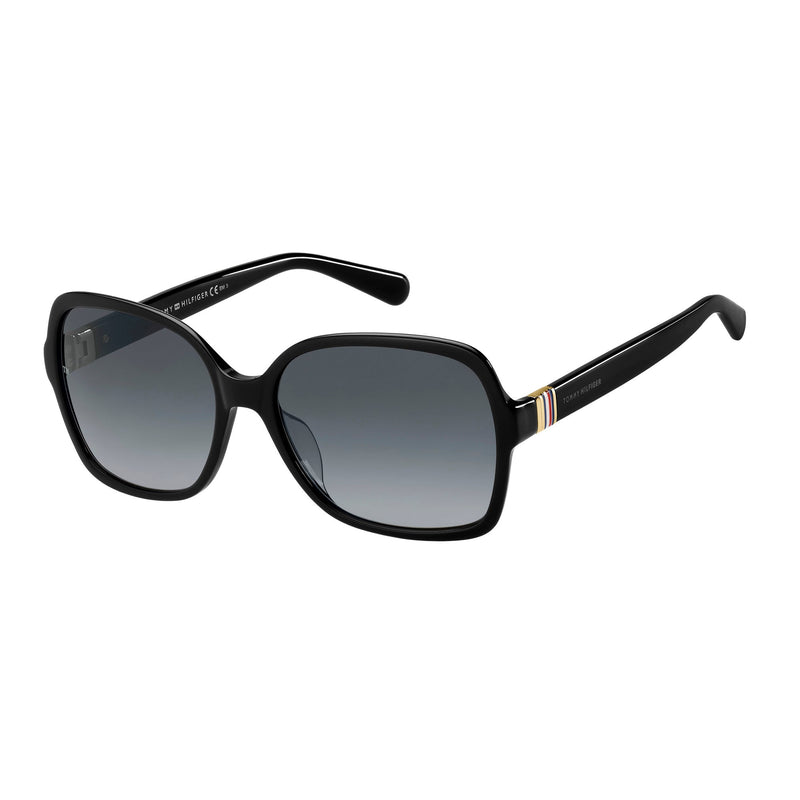 Sunglasses - Tommy Hilfiger TH 1765/S 807 589O Unisex Black Sunglasses