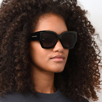 Sunglasses - Tommy Hilfiger TH 1862/S 807 519O Women's Black Sunglasses